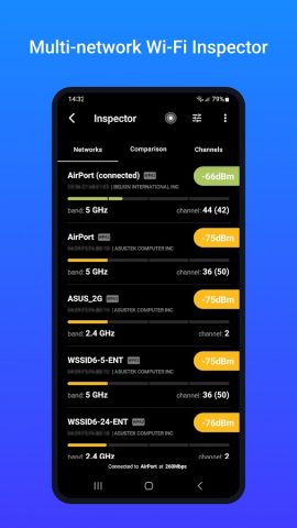 NetSpot WiFi Heat Map Analyzer для Android — скриншот 3