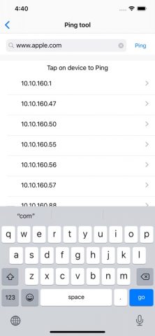 NetStat для iOS — скриншот 2