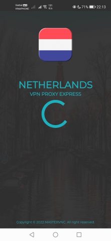 Netherlands VPN — NL VPN для Android — скриншот 1