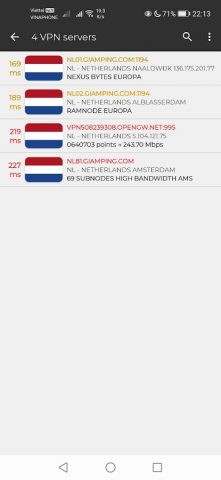 Netherlands VPN — NL VPN для Android — скриншот 4