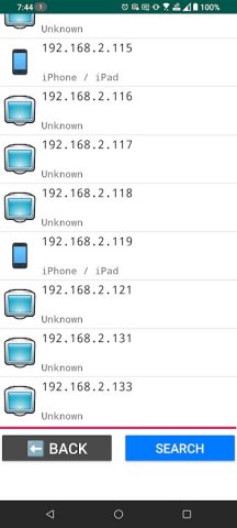 Network IP Scanner для Android — скриншот 2