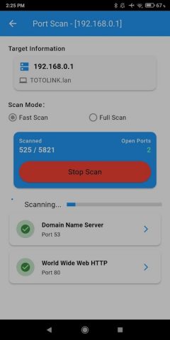 Network IP Scanner для Android — скриншот 2