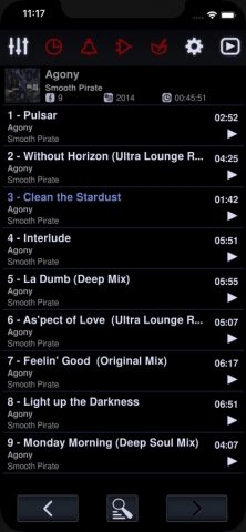 Neutron Music Player (Нейтрон) для iOS — скриншот 3