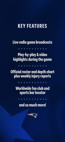 New England Patriots для iOS — скриншот 2