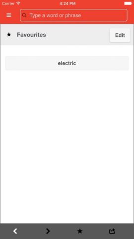 New English-Irish Dictionary для iOS — скриншот 4
