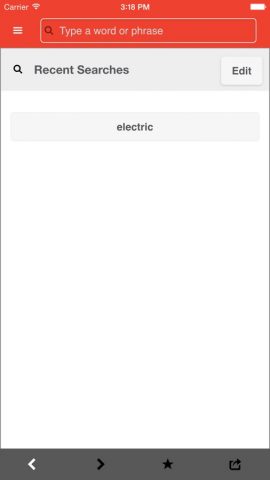 New English-Irish Dictionary для iOS — скриншот 5