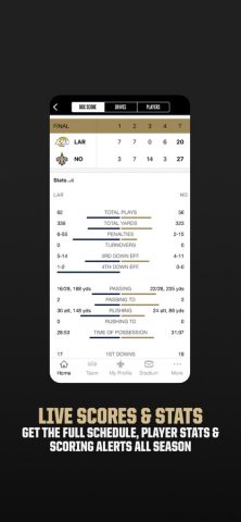 New Orleans Saints для iOS — скриншот 2