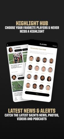 New Orleans Saints для iOS — скриншот 4