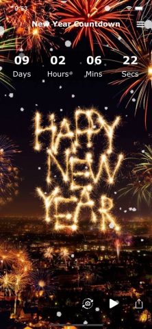New Year Countdown 2027 для iOS — скриншот 2