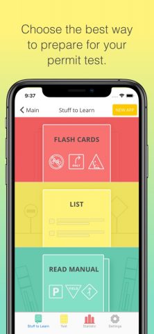 New York DMV NY — Permit test для iOS — скриншот 2