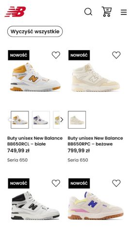 NewBalance PL для Android — скриншот 2