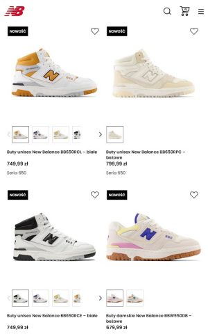 NewBalance PL для Android — скриншот 4