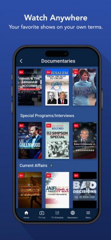 Newsmax для iOS — скриншот 2