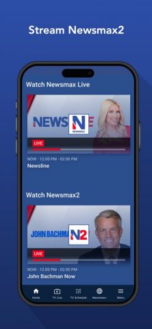 Newsmax для iOS — скриншот 4