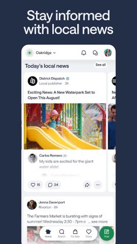 Nextdoor: Neighborhood Network для Android — скриншот 3