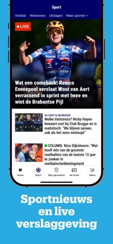 Nieuwsblad Nieuws для iOS — скриншот 4