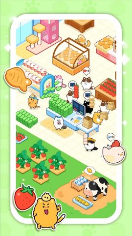 Ninimo Cat Supermarket: Tycoon — скриншот 1