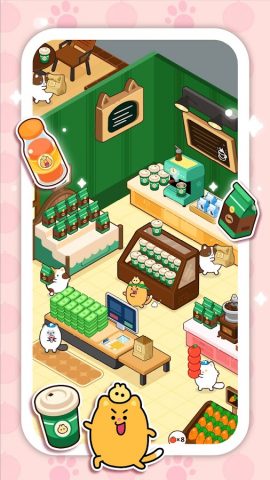 Ninimo Cat Supermarket: Tycoon — скриншот 2