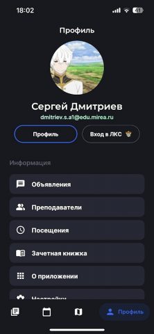 Ninja Mirea для Android — скриншот 3
