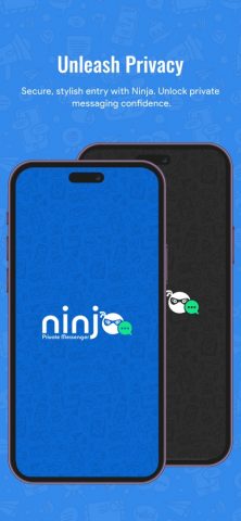Ninja Private Messenger для iOS — скриншот 1