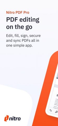 Nitro PDF Pro: Read & Edit для iOS — скриншот 1
