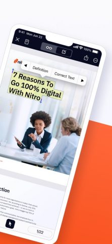Nitro PDF Pro: Read & Edit для iOS — скриншот 2