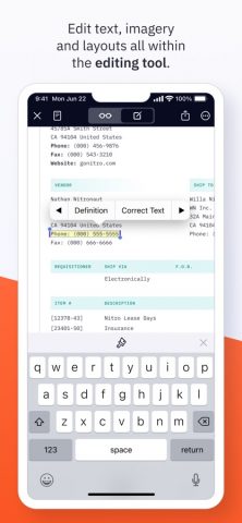 Nitro PDF Pro: Read & Edit для iOS — скриншот 3