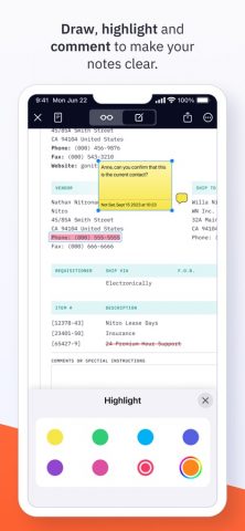 Nitro PDF Pro: Read & Edit для iOS — скриншот 5