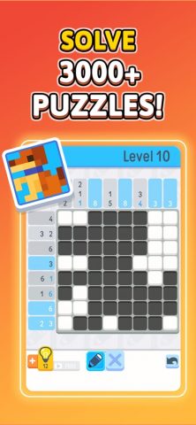Nonogram — IQ Logic Pic Puzzle для iOS — скриншот 2