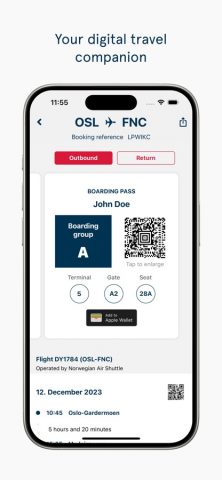 Norwegian Travel Assistant для iOS — скриншот 4