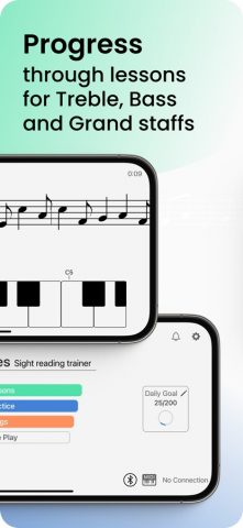 Notevision — Sight Reading для iOS — скриншот 2