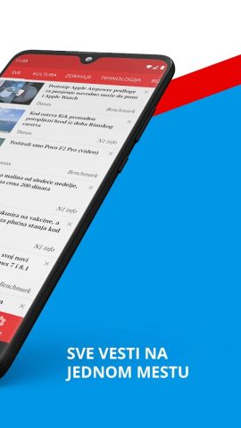 Novine Srbija для Android — скриншот 2