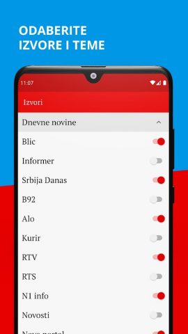 Novine Srbija для Android — скриншот 3