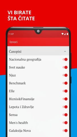 Novine Srbija для Android — скриншот 4