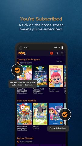 Now TV: Sports, News, Ent. для Android — скриншот 2