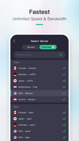 Now VPN — Fast Secure Proxy для Android — скриншот 4