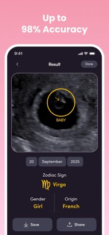 NubX: Gender Reveal& Baby Scan для iOS — скриншот 4