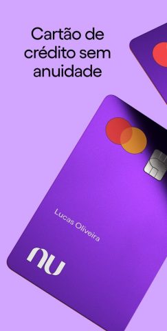 Nubank: conta, cartão e mais для Android — скриншот 1