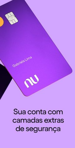 Nubank: conta, cartão e mais для Android — скриншот 2