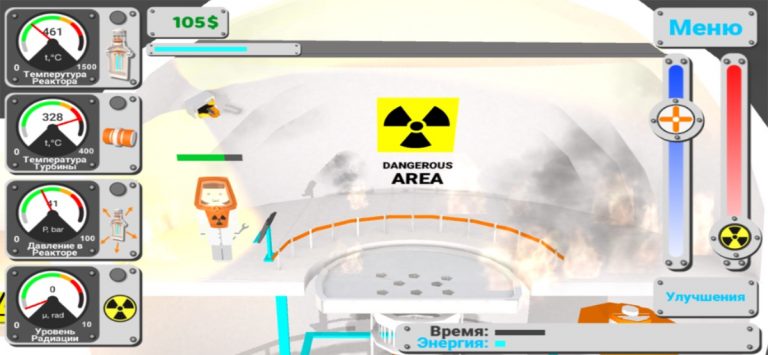 Nuclear inc 2 — Симулятор АЭС для iOS — скриншот 5