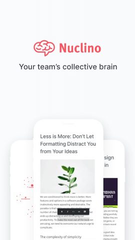 Nuclino для Android — скриншот 1