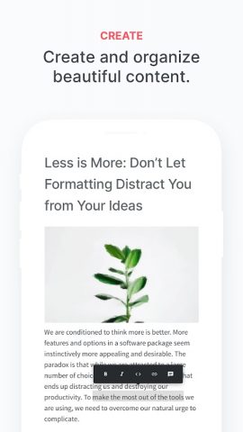 Nuclino для Android — скриншот 2
