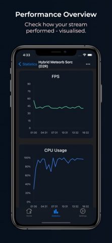 OBS Blade для iOS — скриншот 5