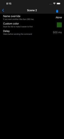 OBS Controller для iOS — скриншот 5