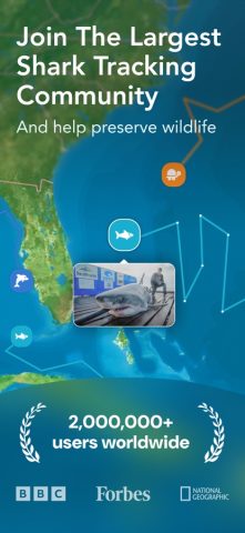 OCEARCH Shark Tracker™ для iOS — скриншот 1