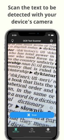 OCR Text Scanner – Text reader для iOS — скриншот 1