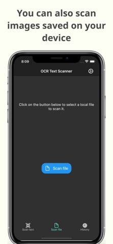 OCR Text Scanner – Text reader для iOS — скриншот 3