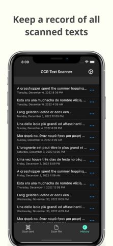 OCR Text Scanner – Text reader для iOS — скриншот 4