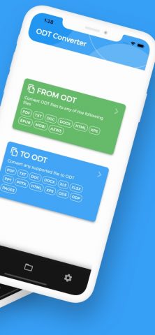 ODT Конвертер, ODT в WORD для iOS — скриншот 2