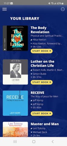 ONE Audiobooks для Android — скриншот 1